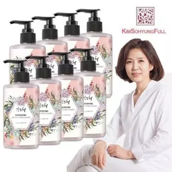 Очищающее средство Kim Sohyung Herbal Pink Brightening Cleanser 145 г x 7 + 20 дорожных листов + 2 пробных упаковки