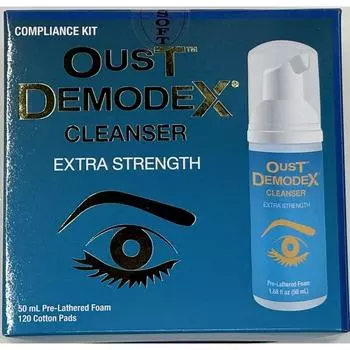 Очищающее средство Ocusoft Ost Demodex, 2 упаковки, 50 мл