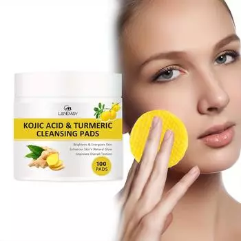 Очищающее средство с куркумой и кислотой Мягкое очищающее средство для лица Увлажняющее очищающее средство для ухода за кожей 200g