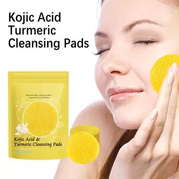 Очищающее средство с куркумой Осветляет чистую Мягкий уход за кожей Легкое питательное очищающее средство One Size
