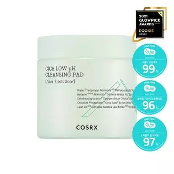 Очищающие диски COSRX Pure Fit Cica Mildly Adic Cleansing Pads 100 шт.