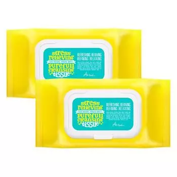 Очищающие салфетки Arial Stress Relieving Pureful, 80 листов, 2 шт.