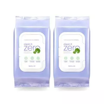 Очищающие салфетки Banila Co Clean It Zero Cica Hyaluron, 80 листов, 2 упаковки
