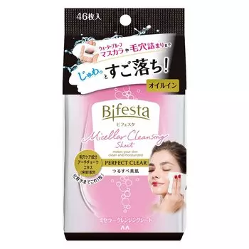 Очищающие салфетки Bifesta Perfect Clear 46 шт.