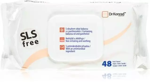 Очищающие салфетки для тела и лица TU прозрачный