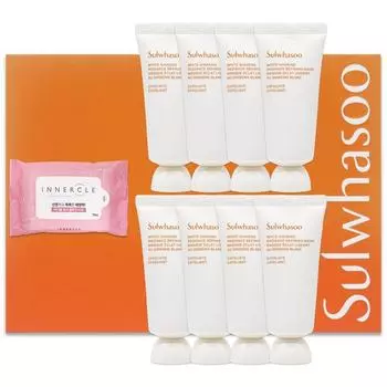 Очищающие салфетки Innercle 15 листов + Sulwhasoo 35 мл x 8 упаковок