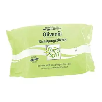 Очищающие салфетки Medipharma Olivenol 25