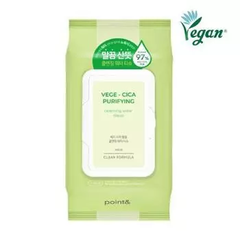 Очищающие салфетки Point&Vege Cica Neat Water (100 листов)