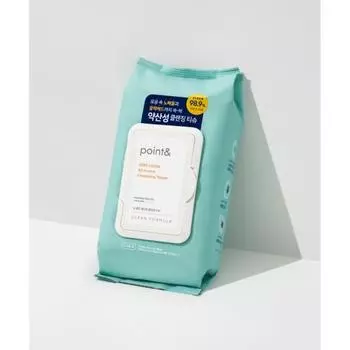 Очищающие салфетки PoIntn Deep Clean All In One, 80 листов 80 sheets
