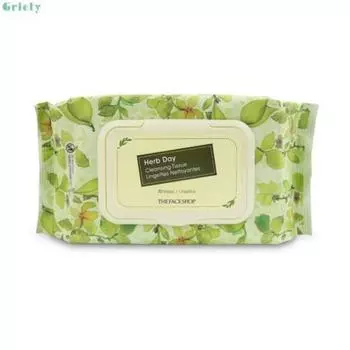 Очищающие салфетки The Face Shop Herb Day 70 листов