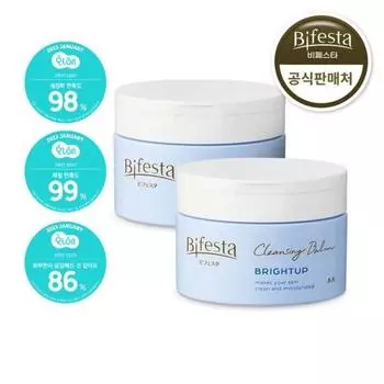 Очищающий бальзам Bright Up 100 мл Bifesta, 2 шт.