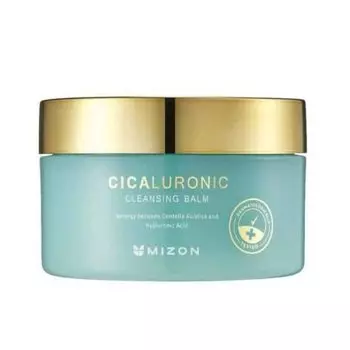 Очищающий бальзам с центеллой азиатской и гиалуроновой кислотой MIZON CICALURONIC CLEANSING BALM 80мл