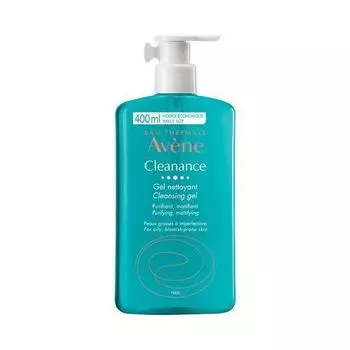 Очищающий гель Avene Cleanance 400 мл *Удаление кожного сала *Слегка кислотное очищающее средство