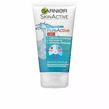 Очищающий гель для лица Garnier Pure Active 150 мл.