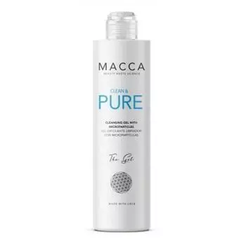 Очищающий гель Macca Clean & Pure с микрочастицами 200 мл