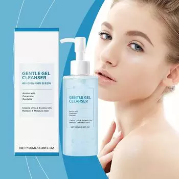 Очищающий гель с содержанием церамидов и аминокислот для чувствительных мышц, 100 мл, One Size