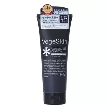 Очищающий гель VegeSkin с древесным углем 240 г