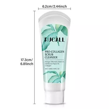 Очищающий и отшелушивающий коллагеновый скраб для лица 3 в 1 120ml