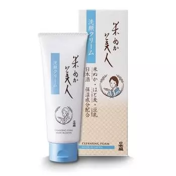 Очищающий крем для лица Nipponmori Rice Bran Bijin 100 г (Без запаха, без цвета)