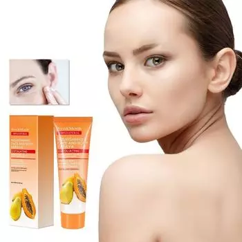 Очищающий отшелушивающий гель с папайей для нежной и увлажненной кожи