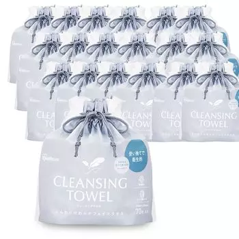 Очищающий ролик Iris Ohyama 24 для лица для сухой и влажной кожи лица для чувствительной кожи [оптовая закупка] Полотенце, одноразовое, толстое, тип, штук,
