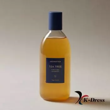 Очищающий шампунь «Чайное дерево» для облегчения симптомов выпадения волос 400мл