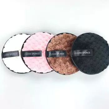 Очищающий спонж из микрофибры для макияжа
