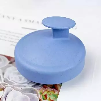 Очищение и массаж головы Влажный и сухой массаж кожи головы Щетка Мягкий массаж Мягкая подушка безопасности Неинвазивное глубокое кондиционирование кожи головы синий