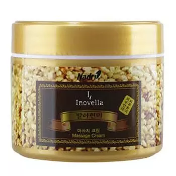 Очистите и очистите кожу с помощью массажного крема с пророщенным коричневым рисом 300 мл.