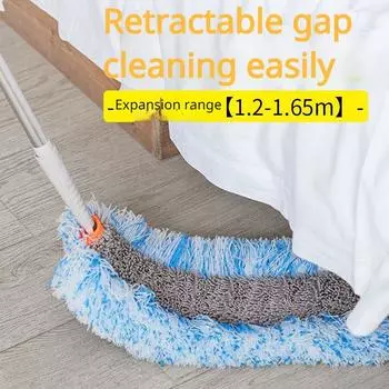 Очистите нижнюю часть кровати, удлините зазор, очистите пыль, тряпку, очистите диван и очистите швабру под шваброй. 1 cloth