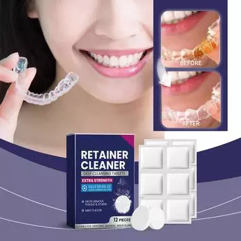 Очистите свежее дыхание от пятен на зубах, брекетов, зубных протезов, чистящей пленки, ухода за зубами One Size