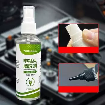 Очиститель электрических контактов Быстросохнущий Очиститель электроники Аэрозольный спрей Сверхмощный Обезжириватель для промышленного оборудования Жидкость Для автомобильных разъемов