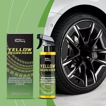 Очиститель автомобильных шин RAYHONG, средство для очистки пятен, средство для удаления ржавчины с колес, очиститель для восстановления протектора автомобильных шин 120ml