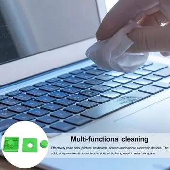 Очиститель для печатной платы Yousheng, держатель из микрофибры, портативный очищающий куб, многоцелевая чистящая щетка для принтеров, клавиатур, электронных экранов