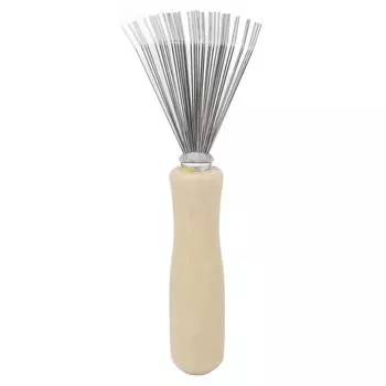 Очиститель для щеток для волос Быстрая очистка Очиститель для гребней для волос Инструмент для очистки гребней с деревом