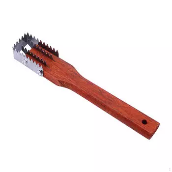 Очиститель для удаления чешуи рыбы, легко снимается, ручная прочная чистящая щетка Small