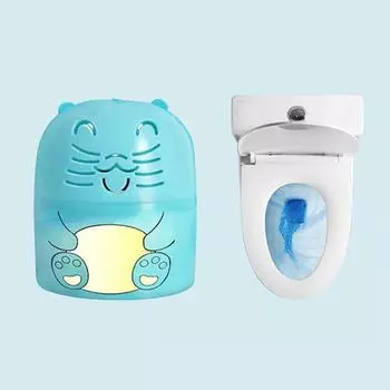 Очиститель для унитаза Освежитель для сливного бачка Туалет WC Blue Bubble Дезодорант Чистящее средство для ванной комнаты Удалитель для принадлежностей Продукт