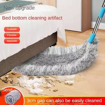 Очиститель дна кровати, очистка нижней щели дивана, тряпка для электростатического осадителя, подметание пыли под кроватью, чистка тряпкой из куриных перьев 1 cloth
