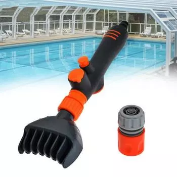 Очиститель фильтра для гидромассажной ванны и бассейна. Фильтр-очиститель фильтра для бассейна с гребенчатой насадкой для удаления мусора. Инструмент для промывки сердечника фильтра, совместимый с чёрный