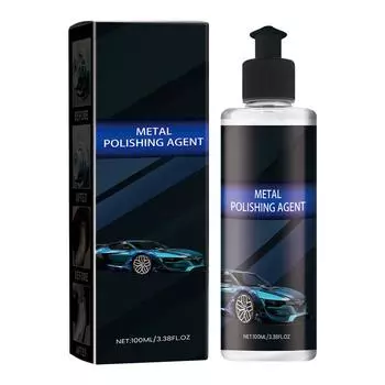 Очиститель и полироль для металла Очиститель и полироль для металла Heavy Duty Multi Purpose Polish Water-Stick 100ml Anti-Rust Stop Rust чёрный