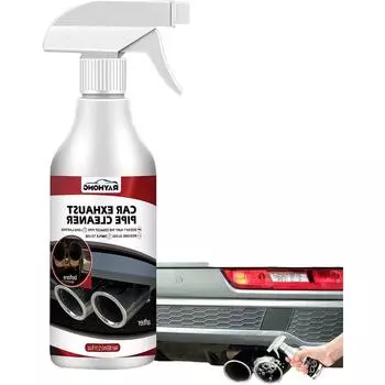 Очиститель и полировка выхлопных газов, спрей для очистки от ржавчины. Средство для удаления ржавчины с выхлопных газов, средство для удаления ржавчины. Очиститель ржавчины для автомобилей. Средство для удаления ржавчины. 14*8.7*3.5cm,60ml