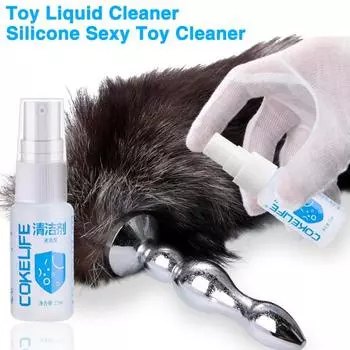 Очиститель игрушек для взрослых, быстродействующий, нежный, не содержащий остатков, не раздражающий женский силиконовый распылитель для чистки сексуальных игрушек A