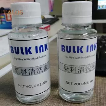 Очиститель красок Talos 100 мл для Epson, Canon, струйных принтеров Brother For Dye Cleaning