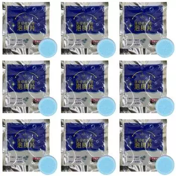 Очиститель лобового стекла автомобиля Шипучие таблетки Твердый очиститель лобового стекла автомобиля