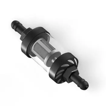 Очиститель масла топливного фильтра мотоцикла, прозрачный вид чёрный