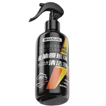 Очиститель масляной пленки на автомобильном стекле 300 мл. Очиститель для стекол для дома и автомобиля. Простой и удобный очиститель, не повреждающий стекло. CHINA