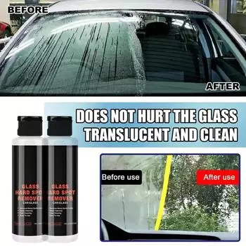 Очиститель масляной пленки на стекле автомобиля, крем для удаления пленки со стекла, очиститель масляной пленки на лобовом стекле автомобиля, очиститель масляной пленки на стекле с губкой Amagi