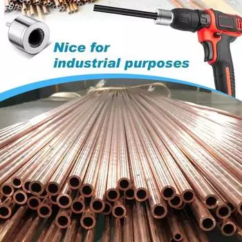 Очиститель медных труб Сантехническая щетка Удобный дизайн Многоразовое многоцелевое сверло 15/22 мм Очистка труб