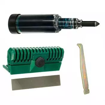 Очиститель Направляющая бензопилы Смазка Инструмент Полировальное лезвие 4 шт.