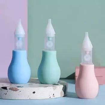 Очиститель носа для младенцев, детский назальный аспиратор, профессиональный шприц, ирригатор для носа, детский инструмент для промывания носа, подарки, новый зелёный